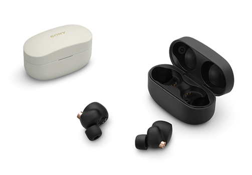 Sony WFXM4 Black True wireless earbuds with adaptive noise