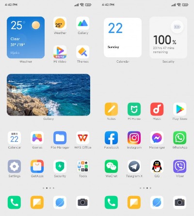 Leaked MIUI 13 screenshots further confirm floating widgets and new icons;  Xiaomi 12 may not feature MIUI 13 initially, but Poco C3, Redmi Note 9, and  Mi Note 10 make the cut - NotebookCheck.net News