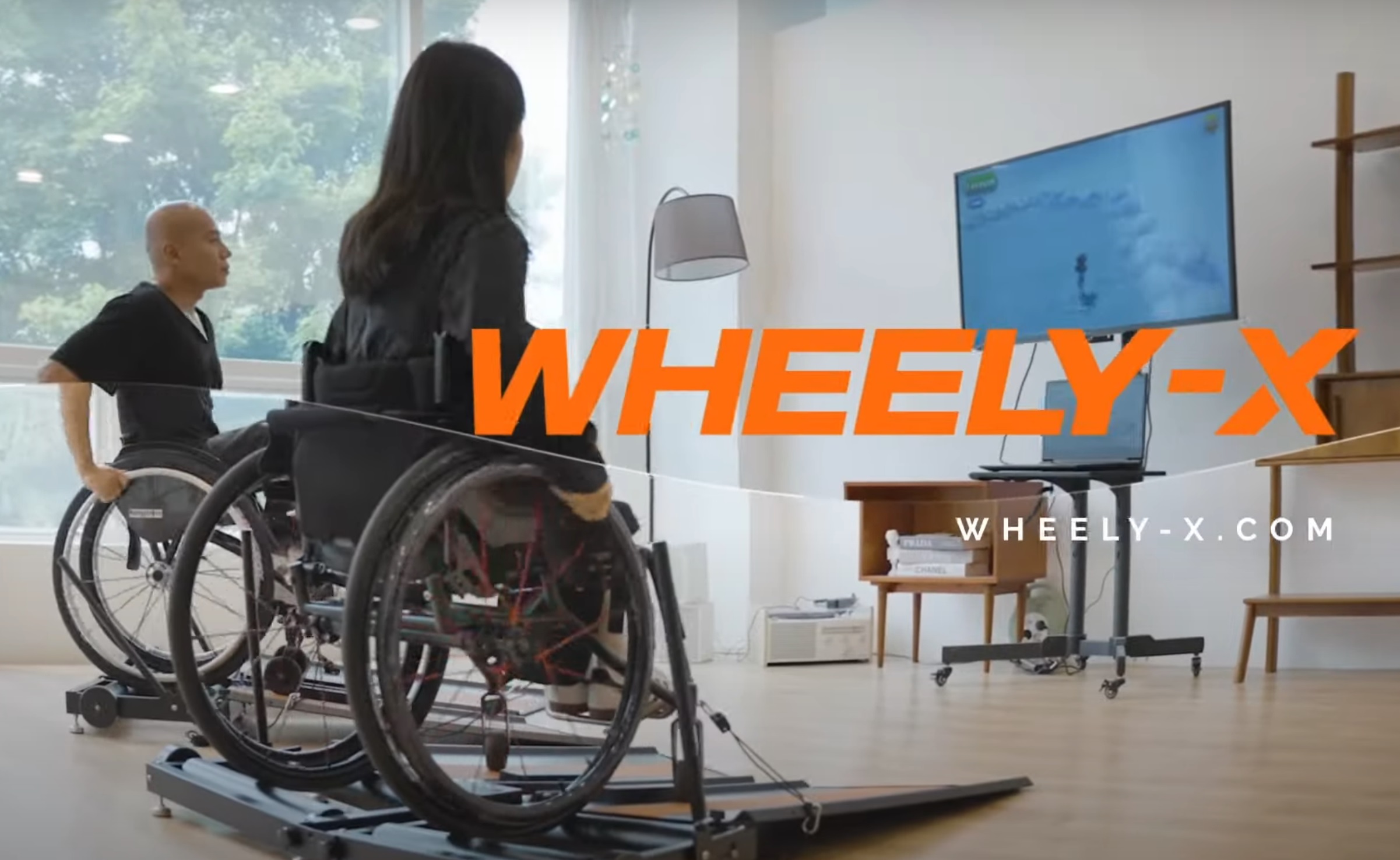 Kangsters WheelyX treadmill for wheelchair cardio and esports awarded