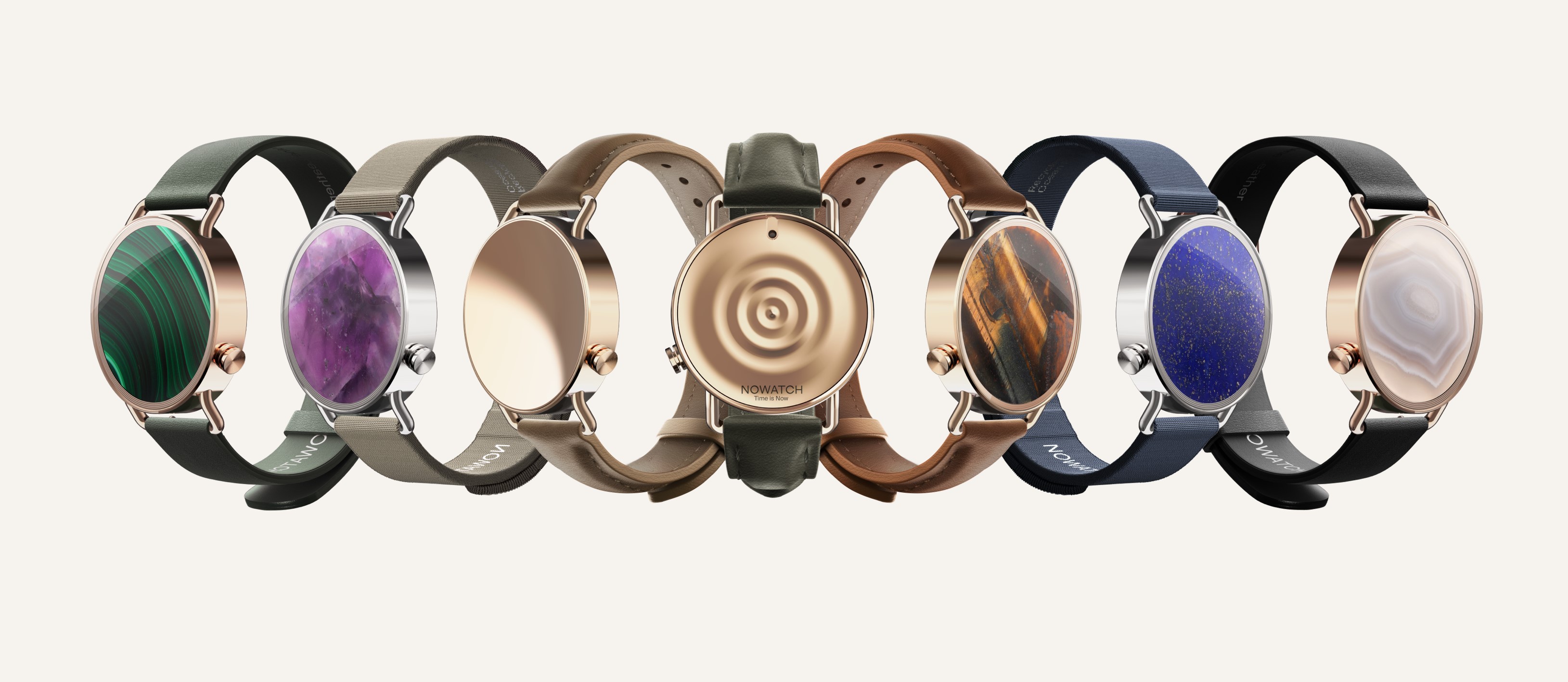 NOWATCH launches signature smartwatch with swappable display-less faces to remove digital and time distractions