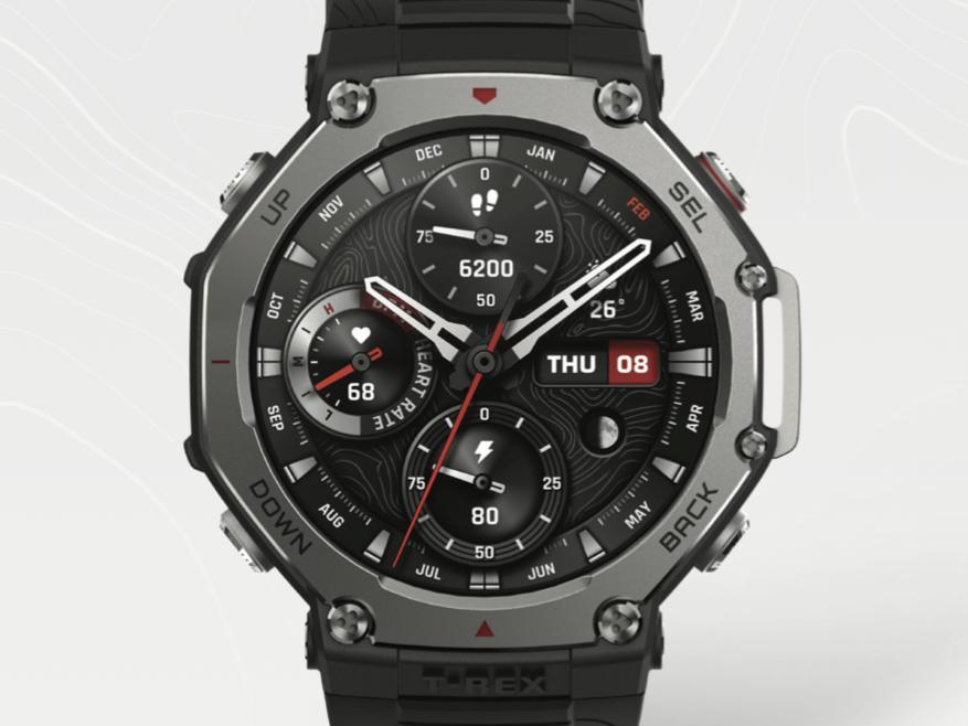 Amazfit T Rex 3 New smartwatch with up to 2 000 nits brightness leaks NotebookCheck News