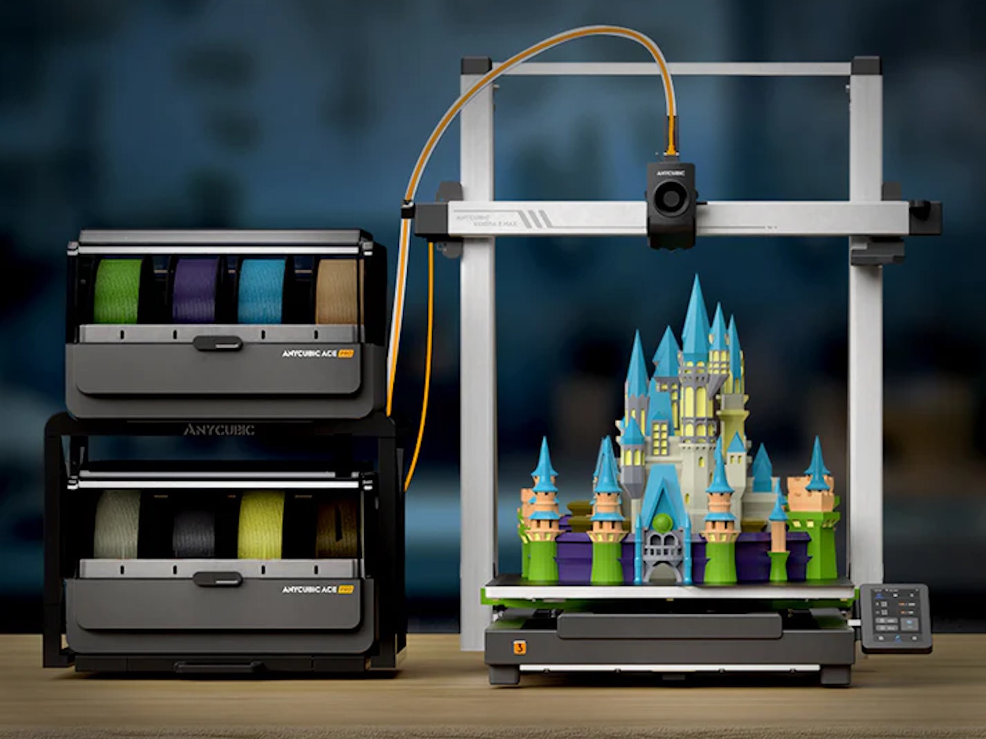 Anycubic Kobra 3 3D Printer Only, Max 600mm/s Print Speed
