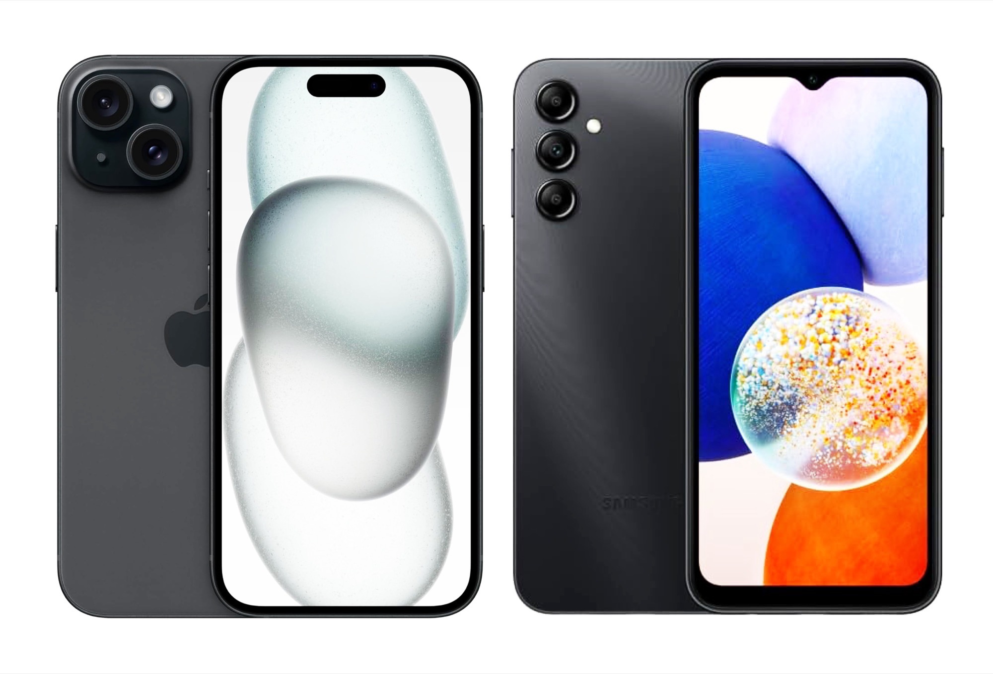 Apple iPhone and Samsung Galaxy A14 dominate the charts of the most popular smartphones of 2023