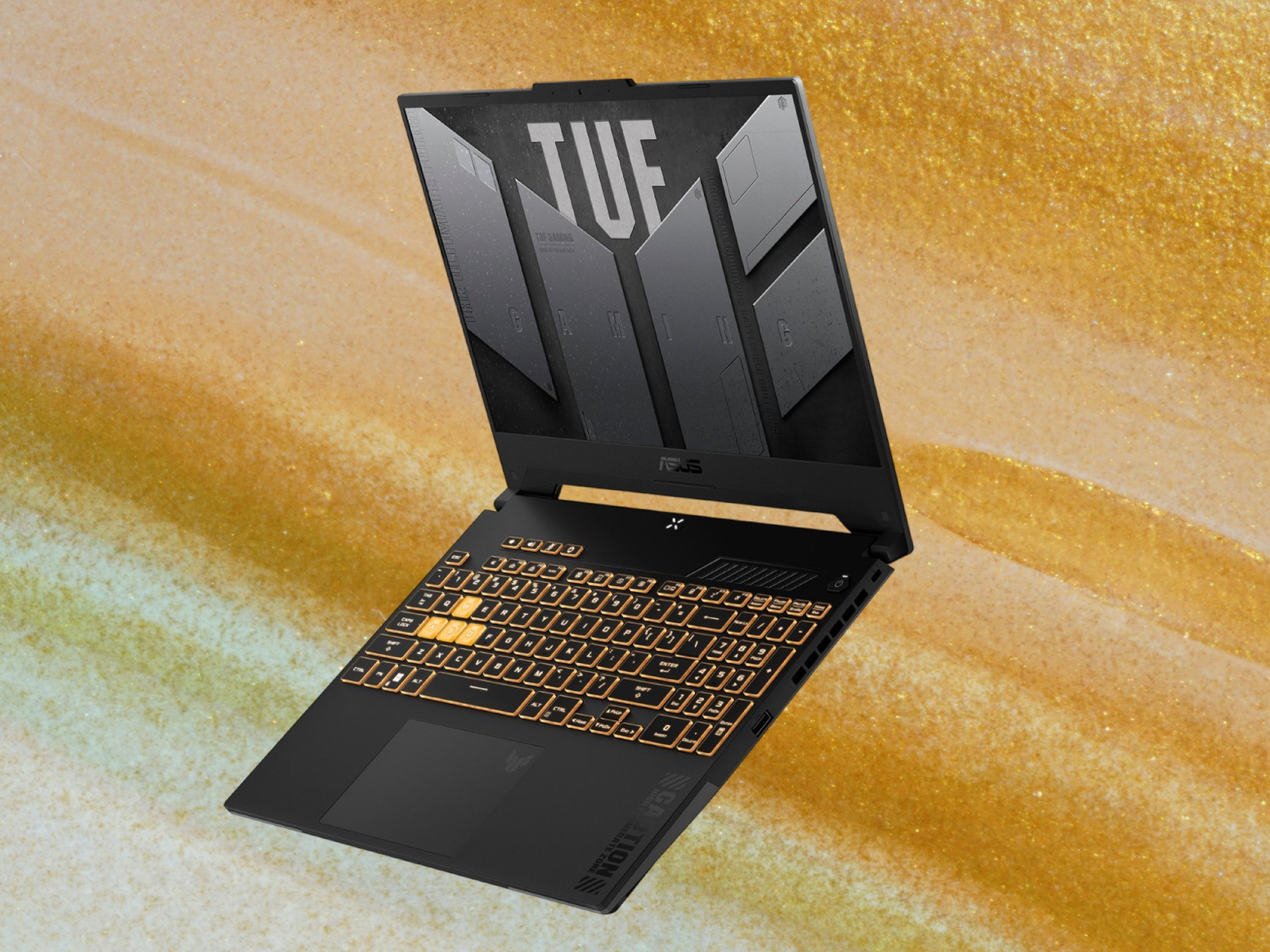 Asus TUF F15 RTX 4070 gaming laptop with 100% sRGB display drops
