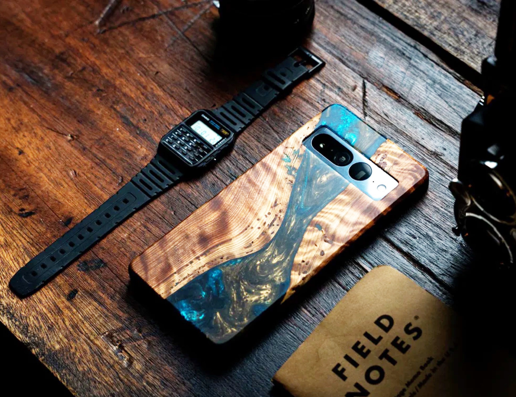 Google Pixel 8 Pro Wood Case, Hand Made in USA