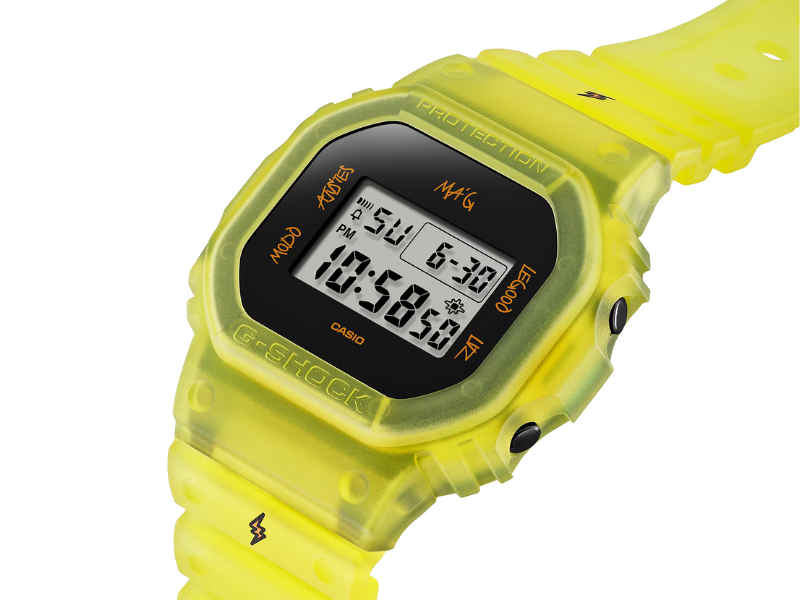 Casio G-Shock DWE5600JB1A9 watch with improved battery life