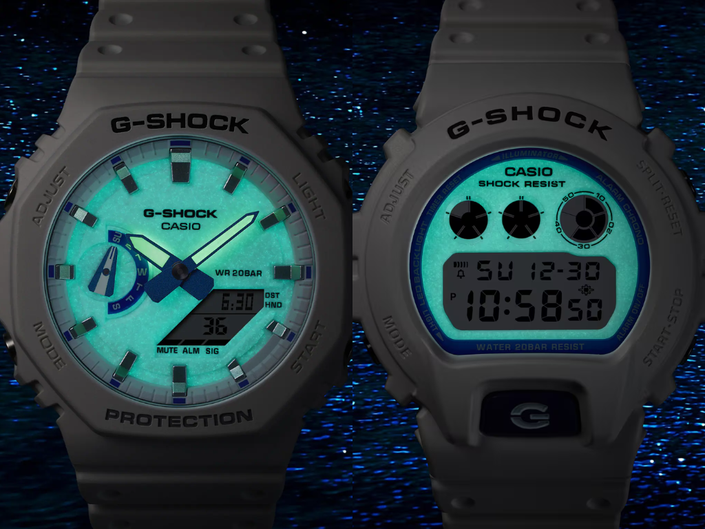 6 new Casio G-Shock Hidden Glow watches now available to buy