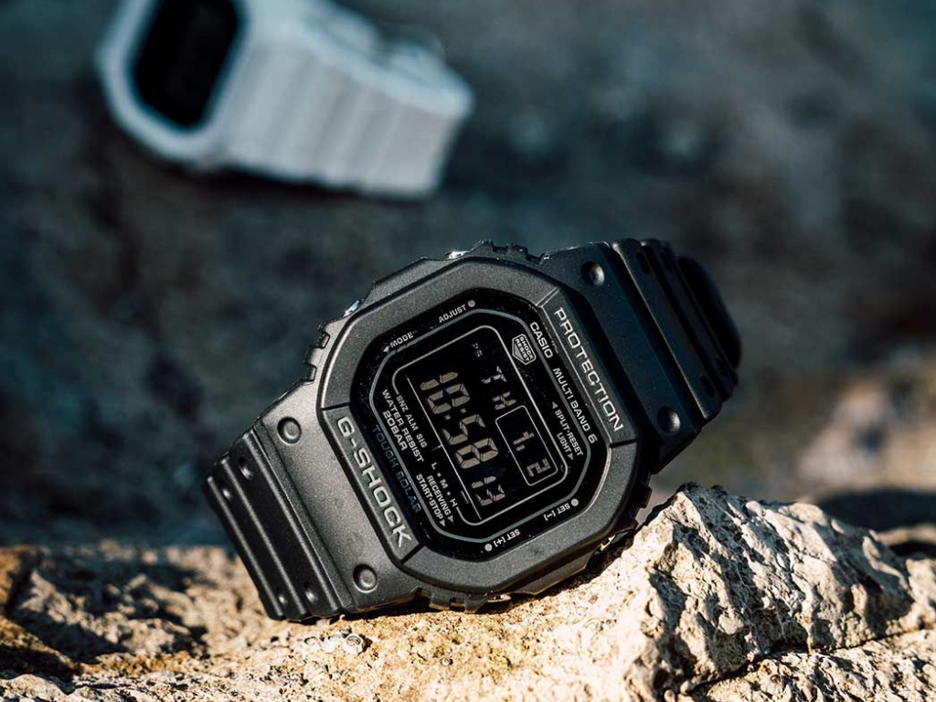 New Casio G-Shock GW-5000HS monochrome watches with Tough