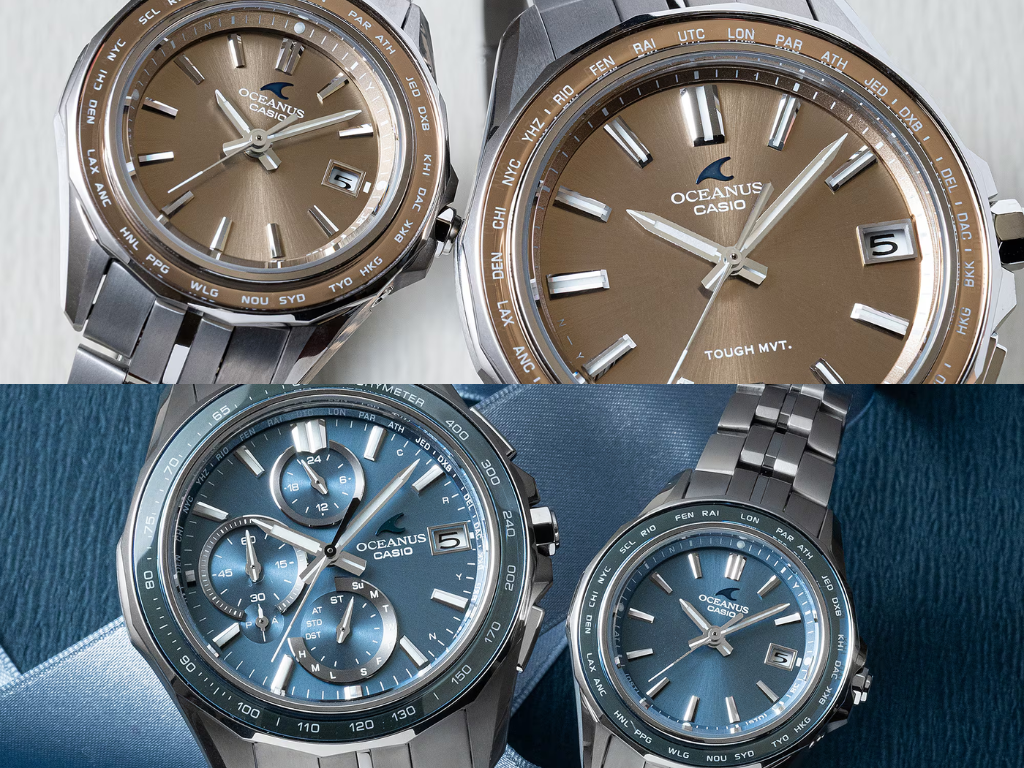 高感度ショップで2023年売れたブランド Casio just launched 4 new premium Oceanus Manta watches with 時計