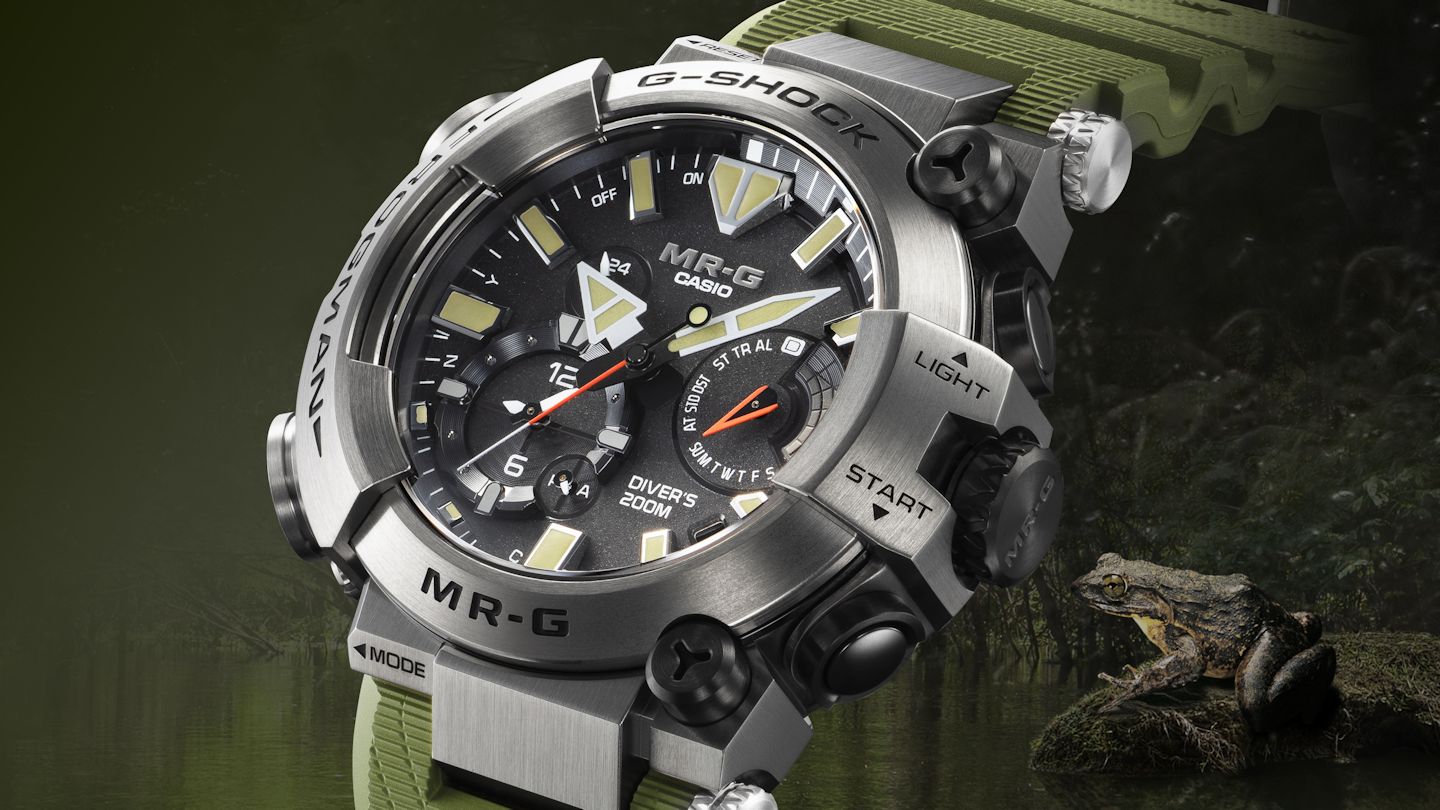 Casio launches premium G-Shock diver's watch with West