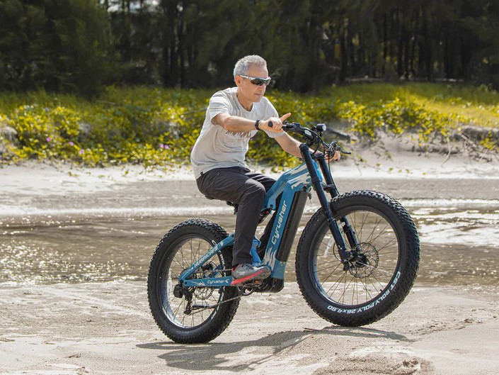 Cyrusher Scout Pro: Dual Motor Dual Battery Dual Suspension Ebike