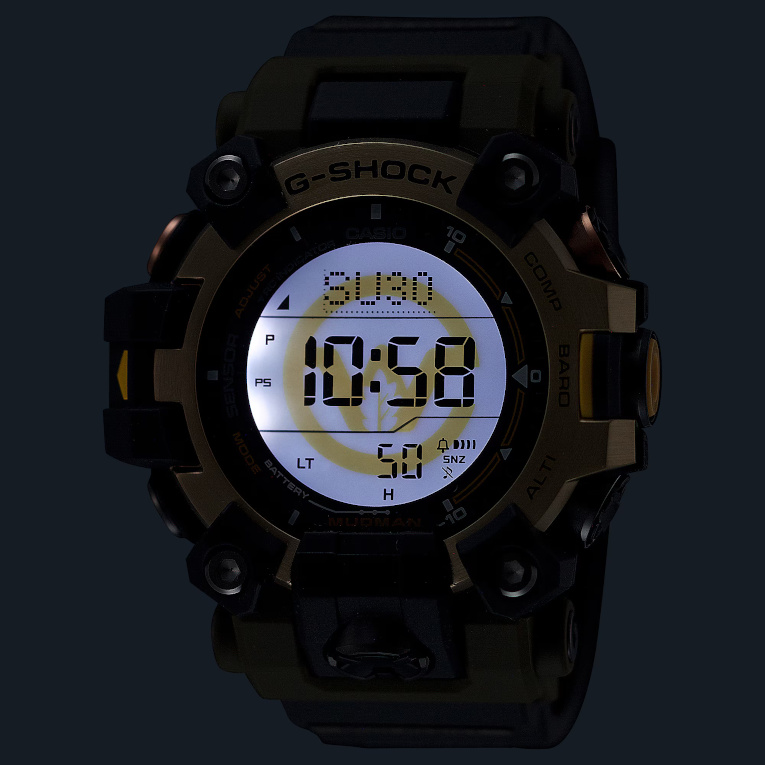 Casio's new G SHOCK Mudman: Tough Solar power, stainless