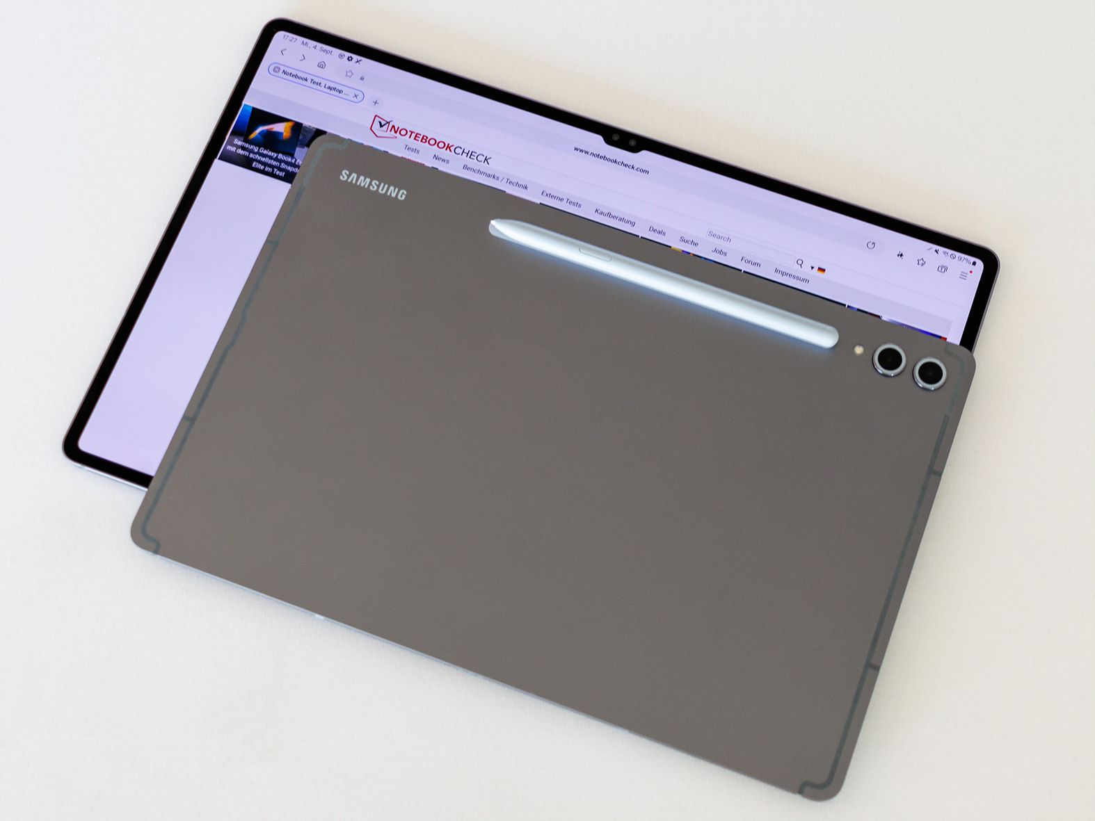 Samsung Galaxy Tab S10 Ultra official with flagship MediaTek SoC -  NotebookCheck.net News