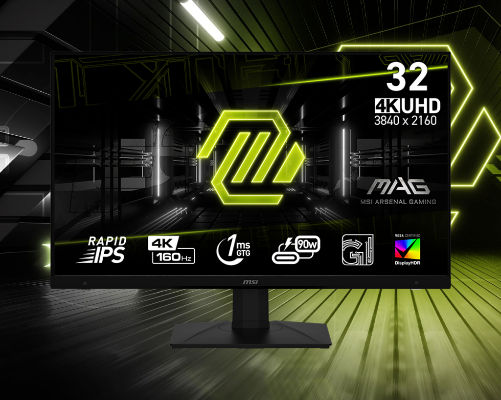MSI MAG 322UPF arrives sporting high resolution and fast