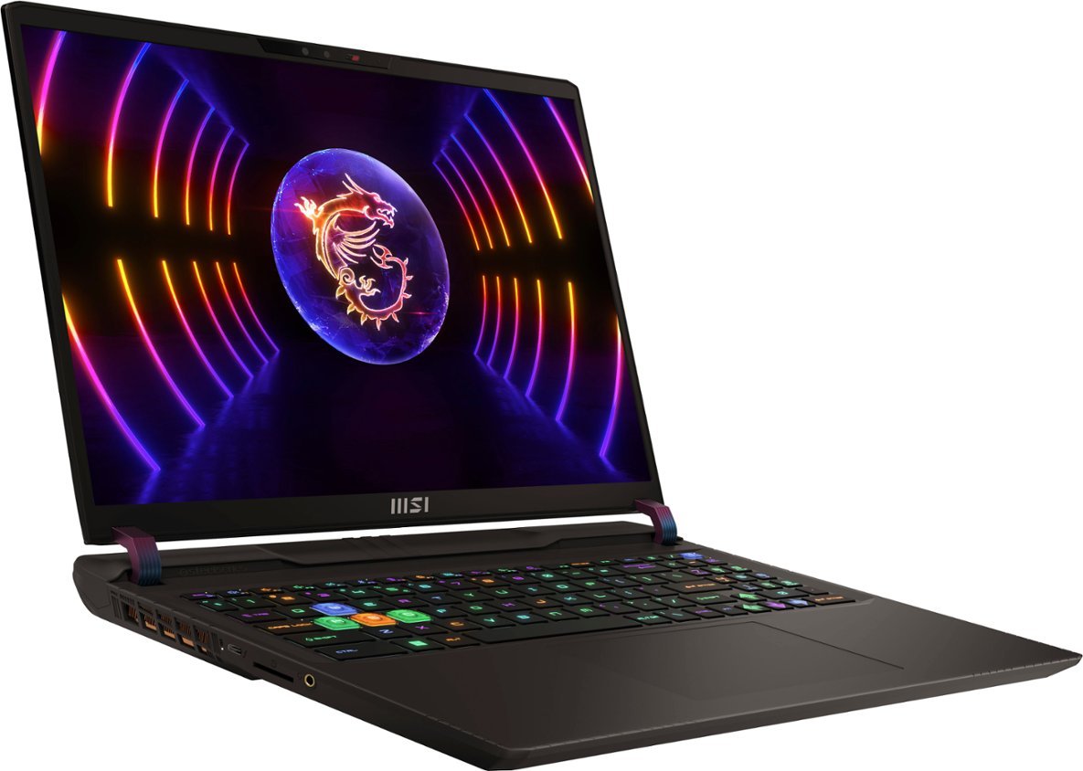Stacked MSI Vector GP68HX gaming laptop with RTX 4090 and 2 TB SSD 