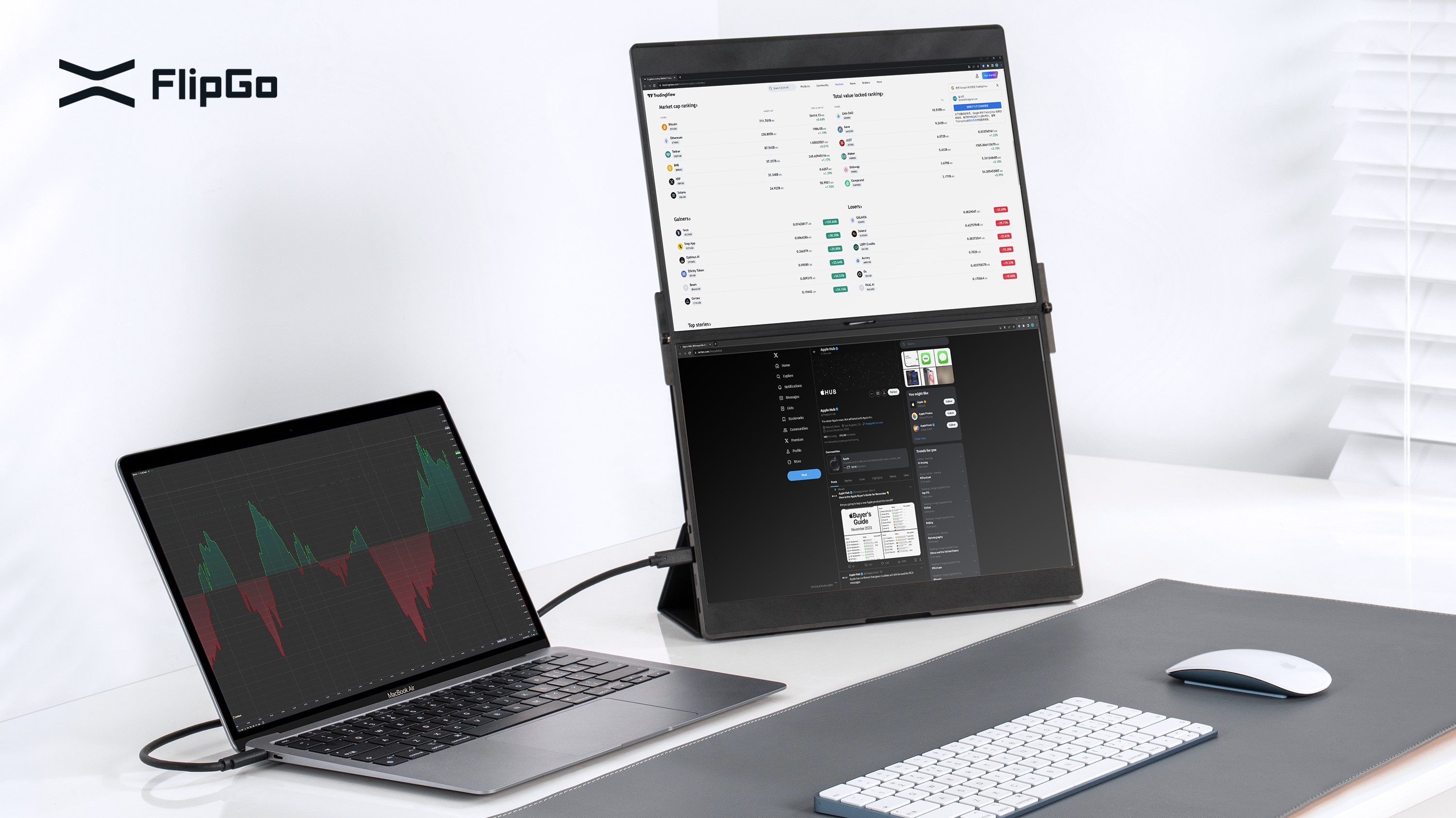 JSAUX FlipGo Lite debuts as budget version of portable dual