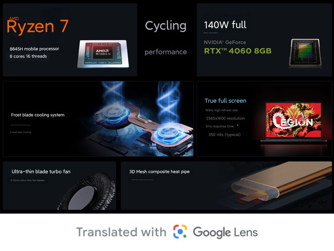 2024 Lenovo Legion R7000P gaming laptop debuts with AMD Ryzen 7 8845H