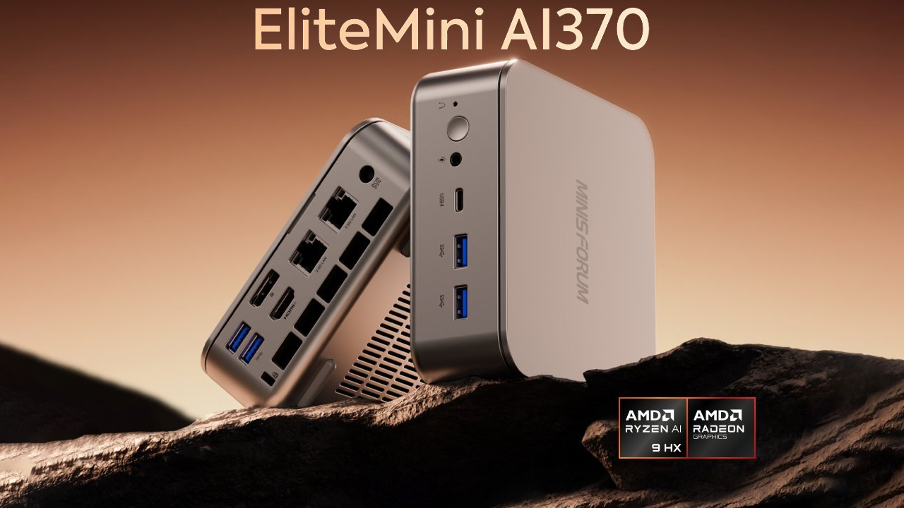 First Minisforum mini PC with Ryzen AI 9 HX 370 rumored to