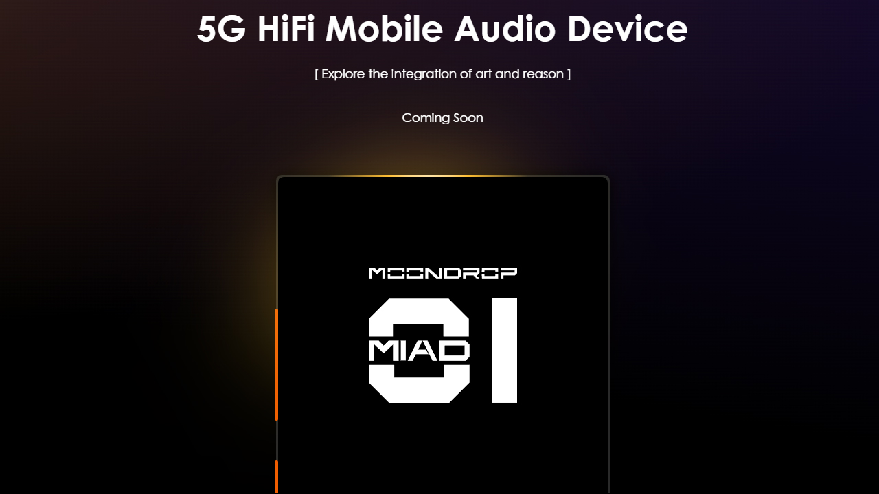 Moondrop HiFi phone teaser gives glimpse of brand's first smartphone -   News