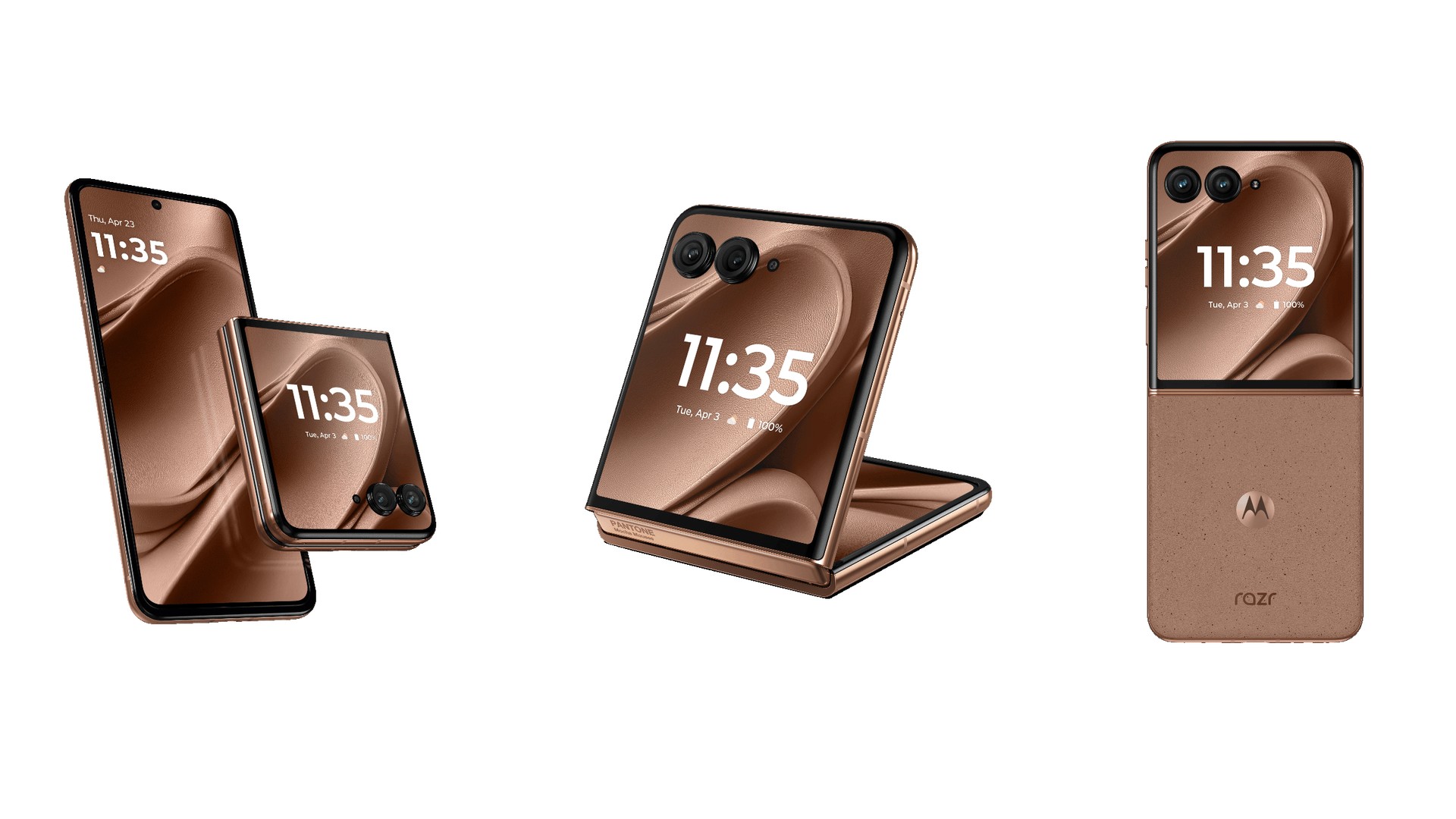 Motorola Razr 50 Ultra and Edge 50 Neo get Pantone Color of the Year 2025 Mocha Mousse edition