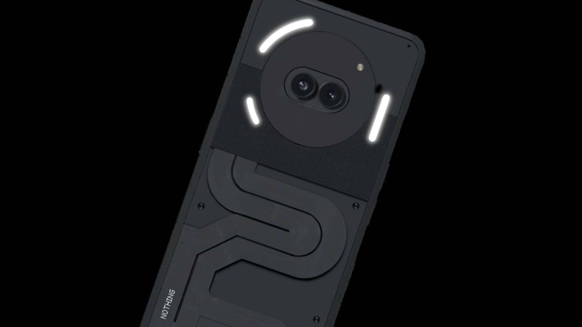 הגרסה השחורה של Nothing Phone (2a) והעיצוב הדומה אך ייחודי שלו