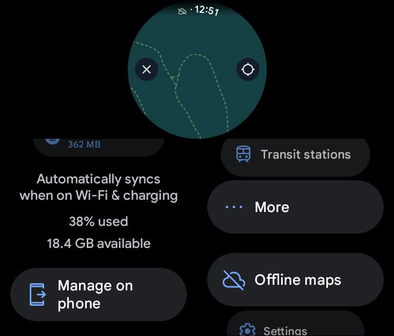 Android wear offline maps on sale