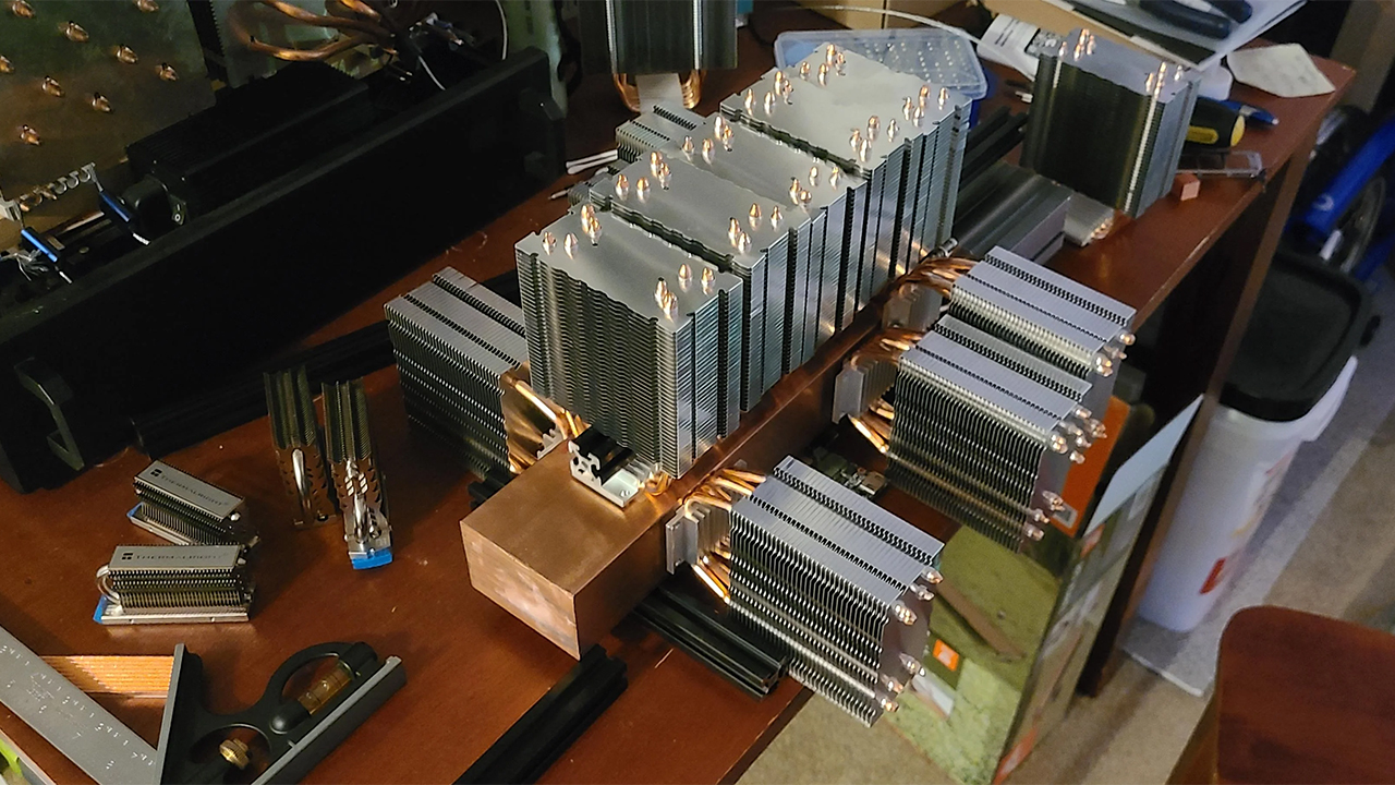 Redditor showcases passively cooled Nvidia RTX 3080 project