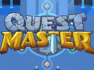 Pictured: Logo overlayed on top of the campaign teaser for Quest Master (Image Source: Julian Creutz and Apogee Entertainment)