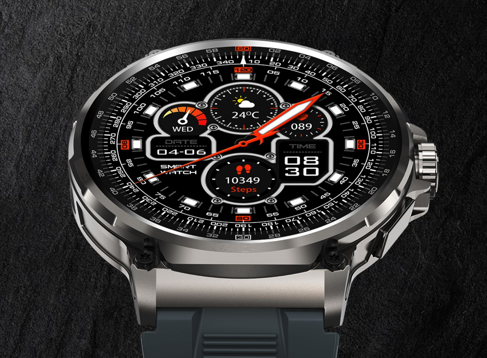 Waterproof Rogbid Tank M3 smartwatch with large display and huge battery  launches with over 50% discount -  News