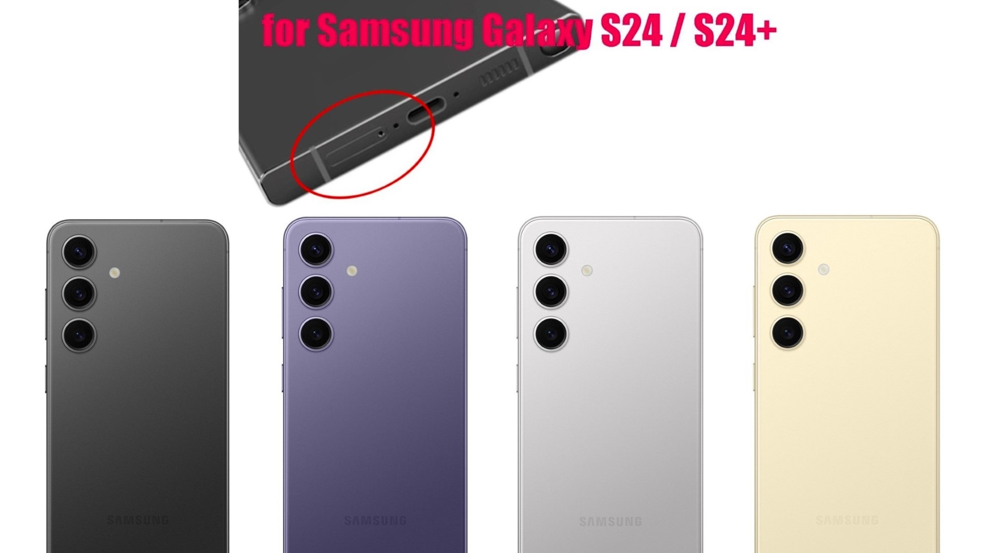 Samsung Galaxy S24, S24+, S24 Ultra images leaked in all colors