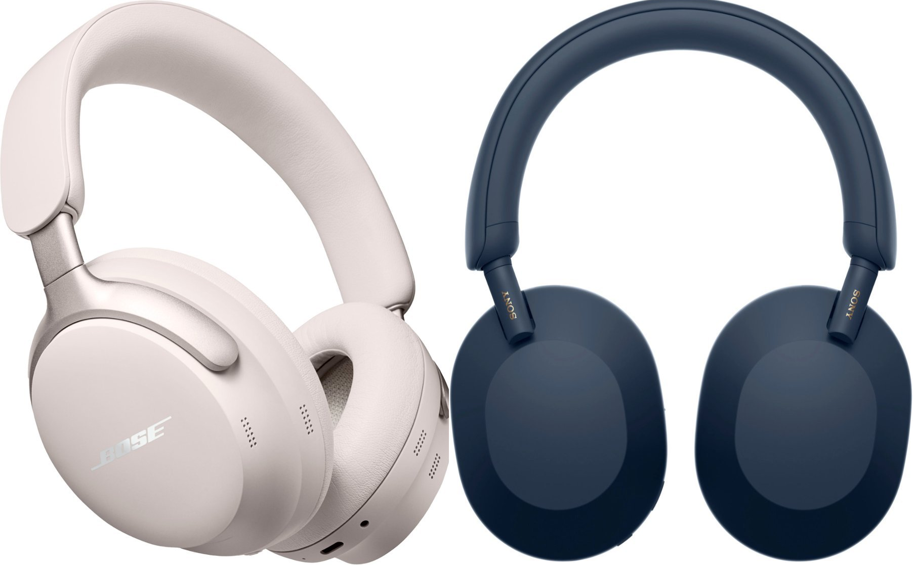 Bose QuietComfort Ultra Headphones vs. Sony WH-1000XM5