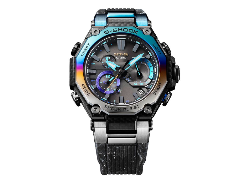 Casio g shock layered bezel best sale