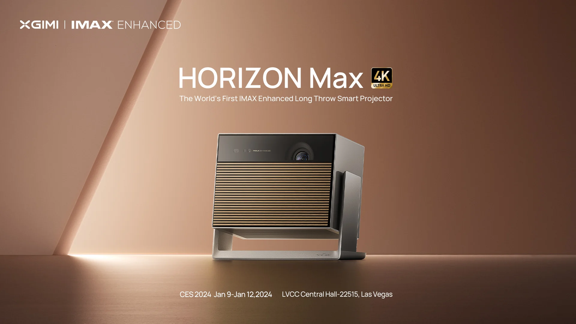 New XGIMI HORIZON Max 4K projector revealed with up to 3,100 ISO