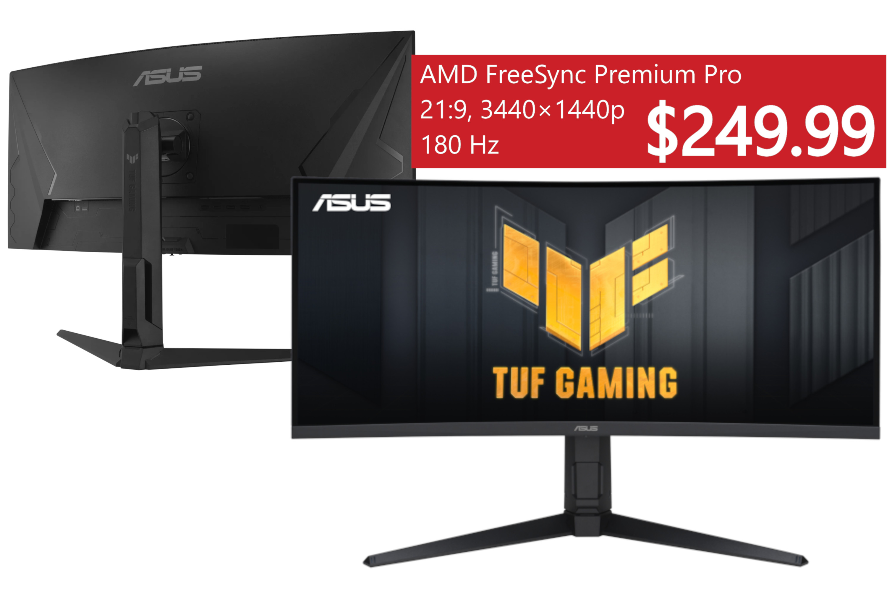 2025.5購入ASUS TUF Gaming VG34VQL3A 34インチ Amazon.com: ASUS TUF Gaming 34” 1440P 1500R Curved Monitor