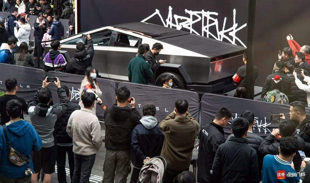 Cybertruck hits China to roaring fans as Ford patents a take on its tonneau cover