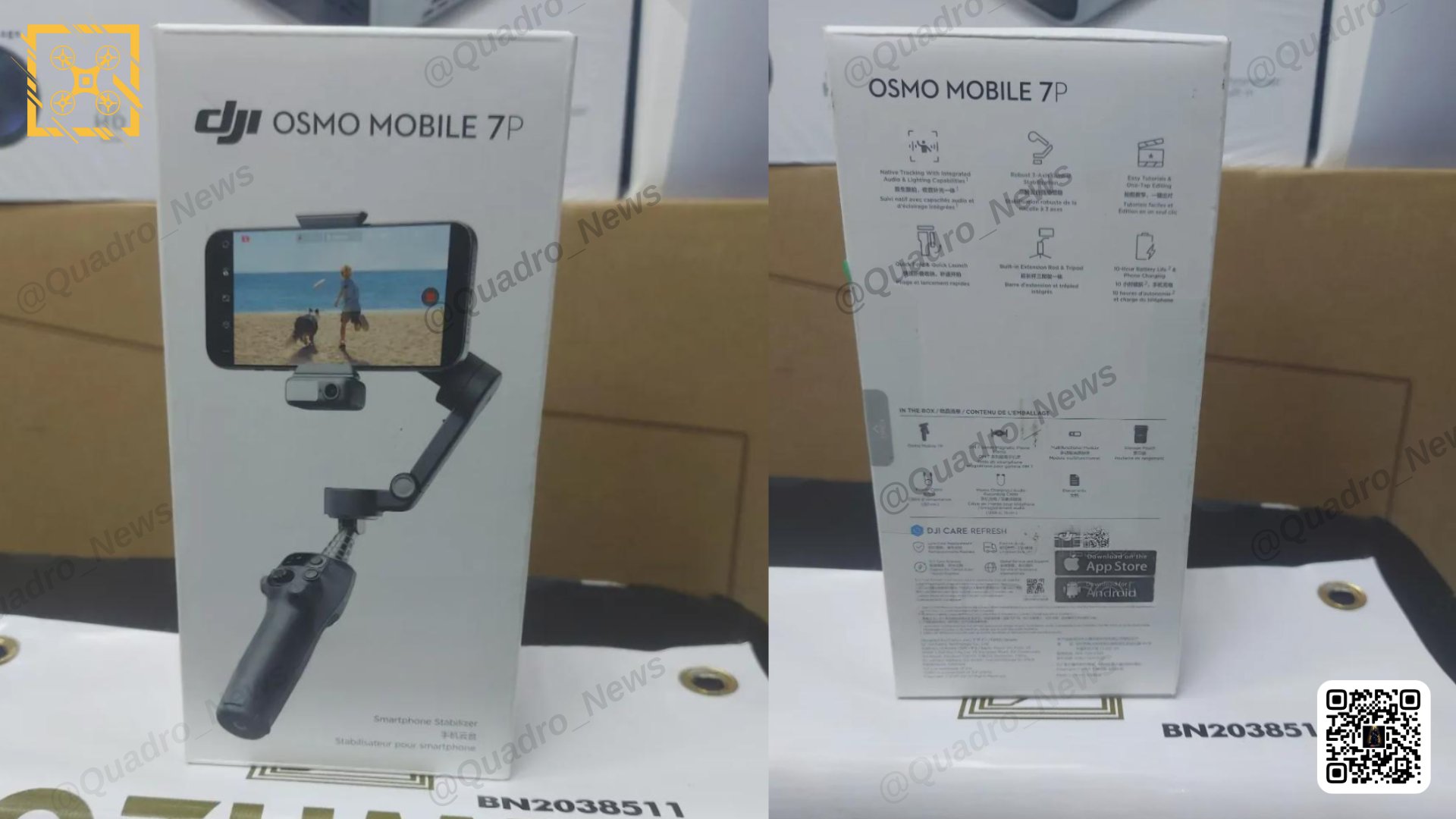 DJI Osmo Mobile 7 and Osmo Mobile 7P differences revealed in new retail ...