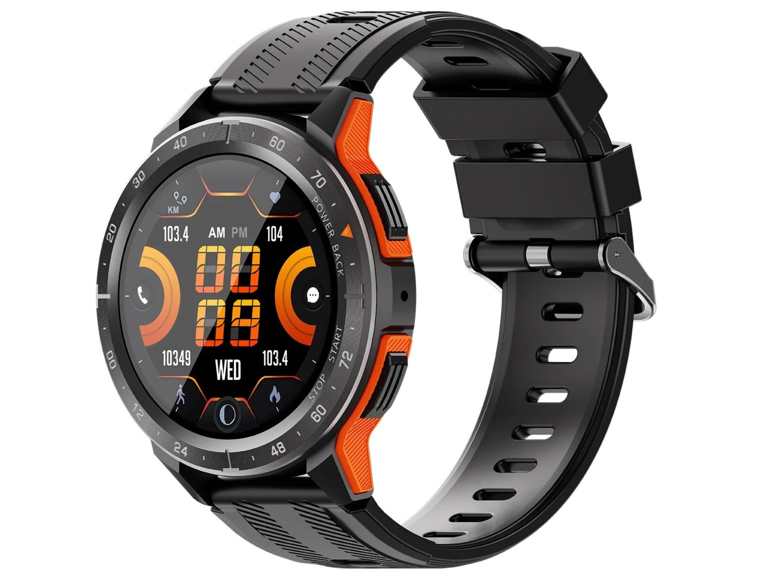 Fossibot W101: Very affordable AMOLED smartwatch that supposedly measures blood pressure and offers telephony features