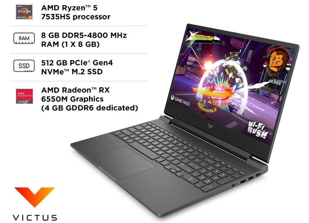 Affordable HP Victus gaming laptop with RTX 3050beating RX 6550M gets 40 discount in Best Buy