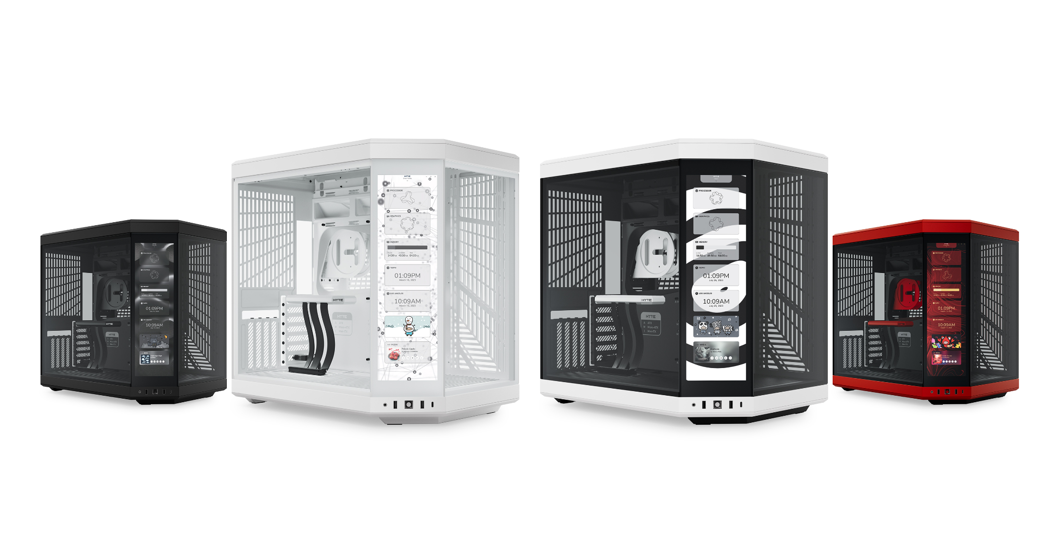 Hyte Y70 Touch: New spacious PC case with high resolution touchscreen now  available globally -  News