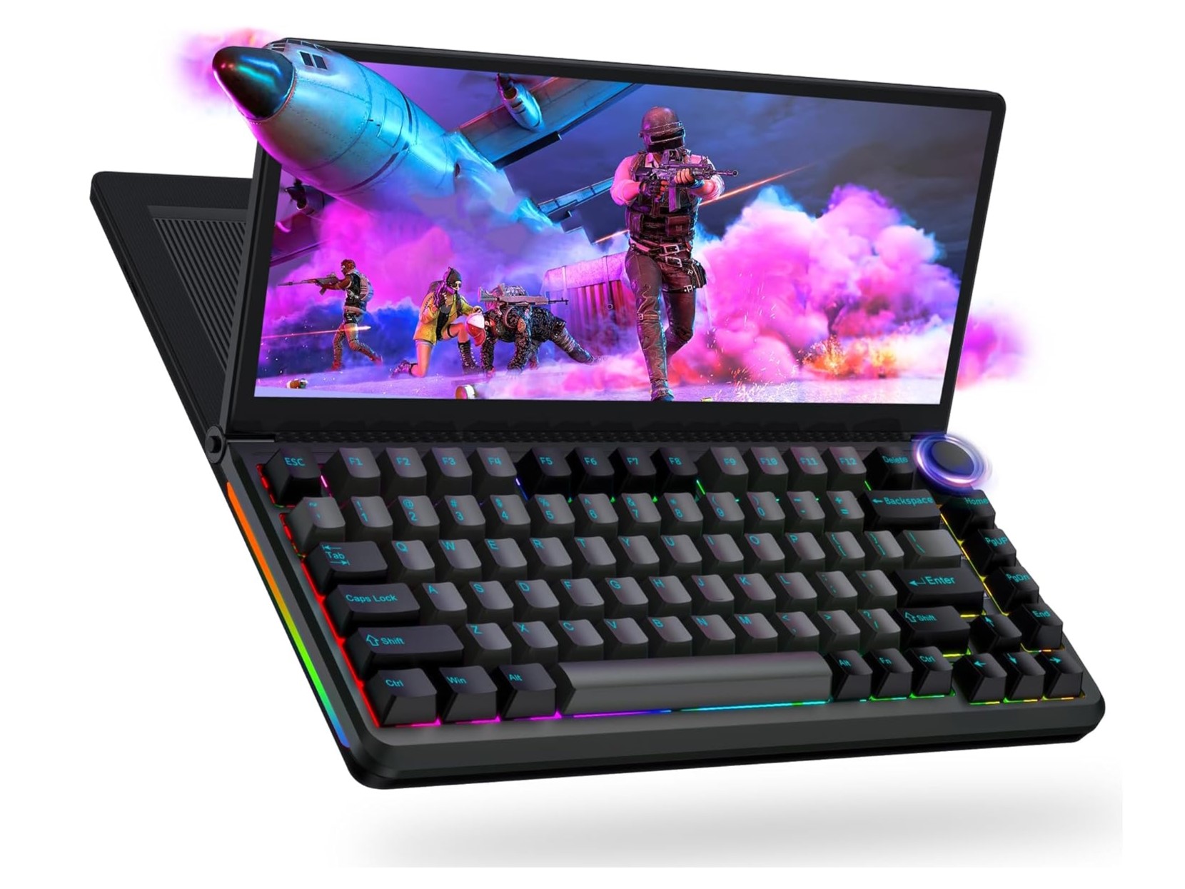 Kwumsy K3: Mechanical keyboard with integrated touchscreen