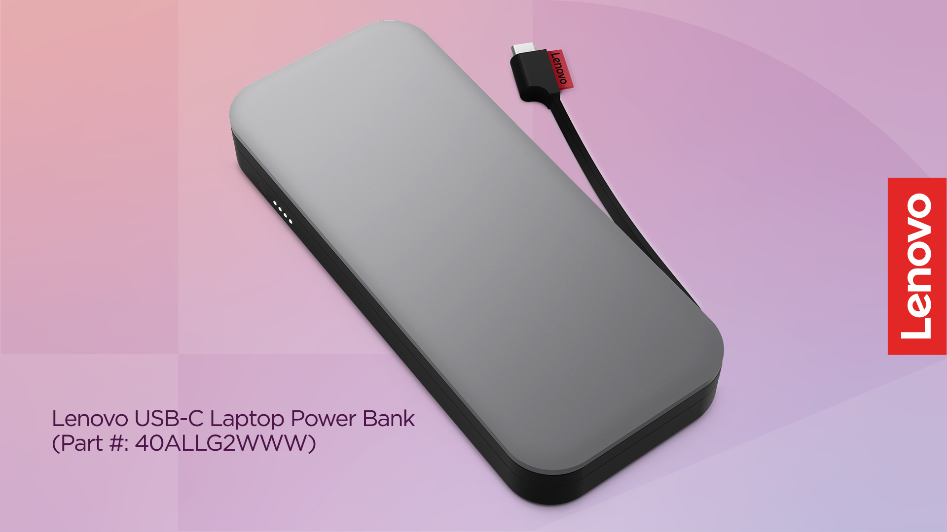 Lenovo recalls USB-C power banks due to heating issues