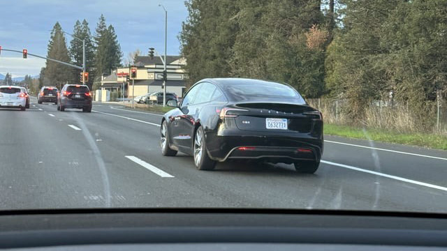 Frequent Tesla Model 3 Highland sightings in the US hint that release date nears