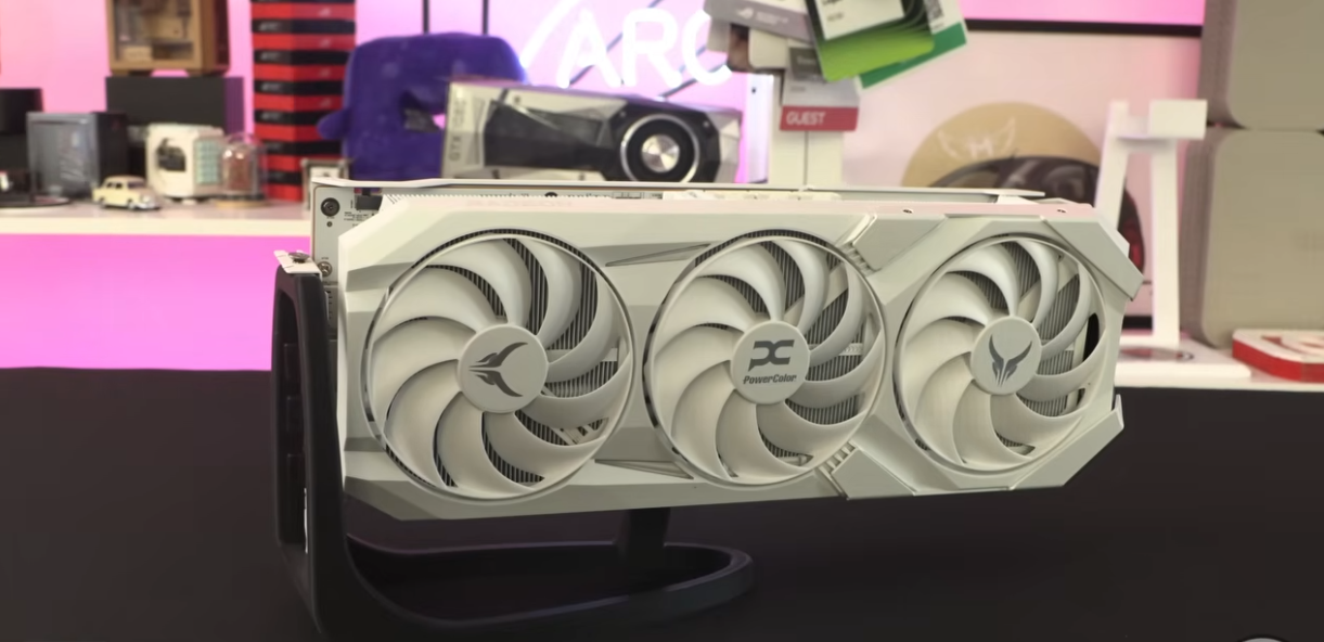 PowerColor Radeon RX 9070 XT Spectral White gets an April