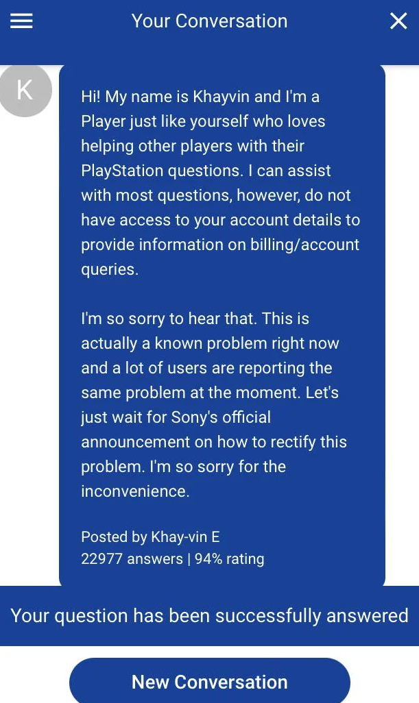Sony Banned A Guy From PSN For Using His Real Name