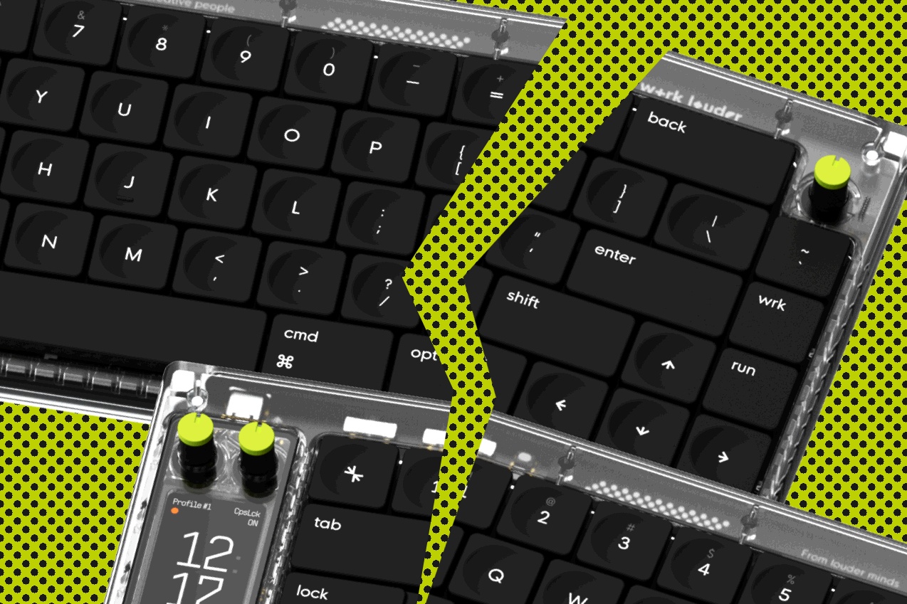 Messy Work Louder Nomad [E] $350 mechanical keyboard launch