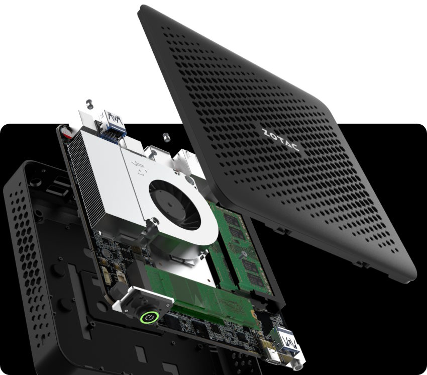 一番の贈り物 ZBOX Full for suitable also PC mini slim Extra MA762: edge ロボット