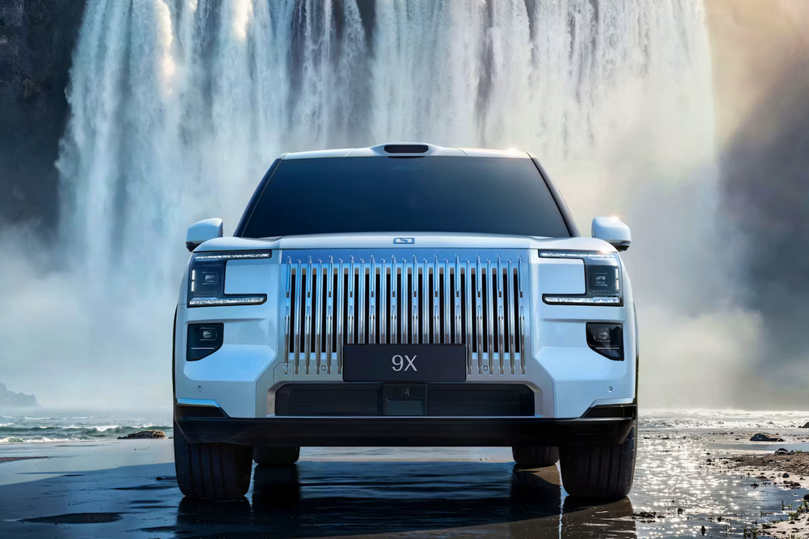 Luxury hybrid SUV with 885 hp, Nvidia chipset and 9.5-minute charging debuts