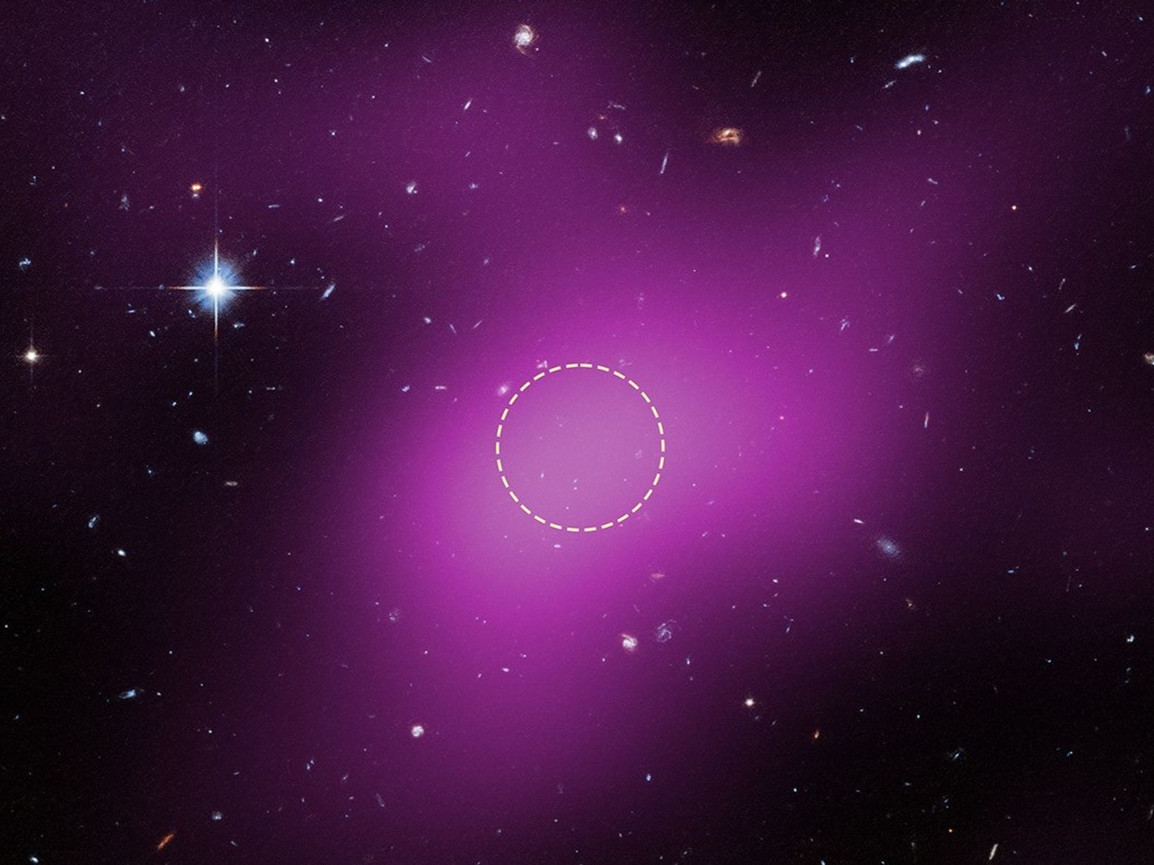 Hubble discovers a new type of celestial object A team of astronomers used the Hubble Space Telescope to examine a celestial object called Cloud-9. What was thought to be a faint galaxy has now been redefined as a dark-matter cloud with no stars. This…