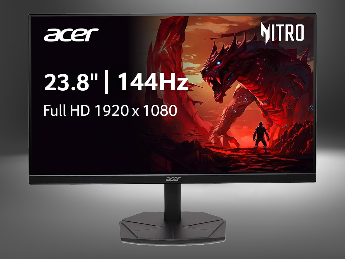 Acer 144Hz gaming monitor with color-accurate IPS display dips below $100