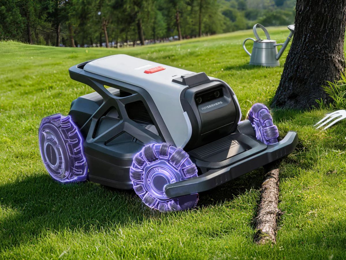 New Airseekers Tron SE mulching robot mower launches with discount